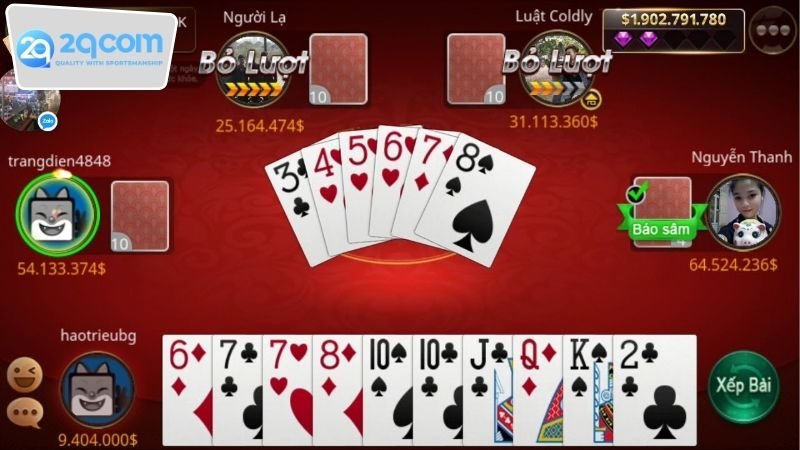 Sâm Lốc 2qcom - Trải Nghiệm Đánh Bài Online Đỉnh Cao 4 Tính công bằng và bảo mật trong game sâm lốc